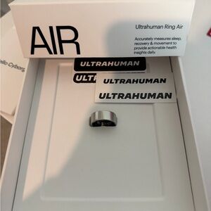 Ultrahuman Silver Ring Air